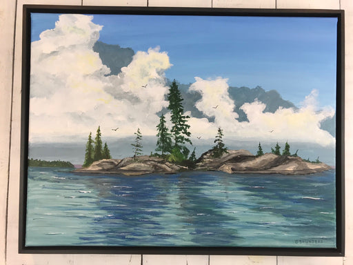 Cognashene Islands #1 - Artfest Ontario - Dave Saunders - Painting