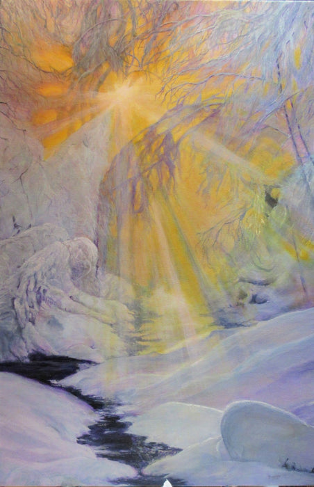 Collingwood: Winter Creek - Artfest Ontario - Bruce Bushey - Paintings