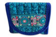 Colour Me Blue Everyday Pocket Wallet - Artfest Ontario - EMA Design Treasures - Quilted Products