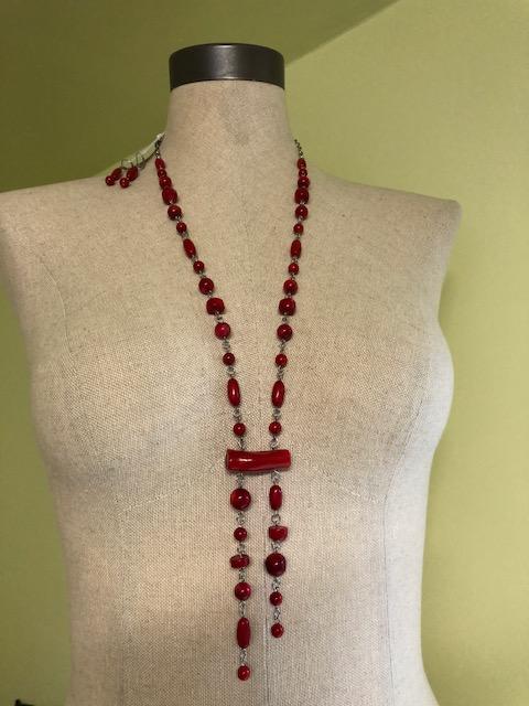 Coral Necklace & Earrings - Artfest Ontario - Creations GDC -