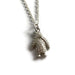 Crystal penguin charm Silver Necklace - Artfest Ontario - Lisa Young Design - Charm Necklaces
