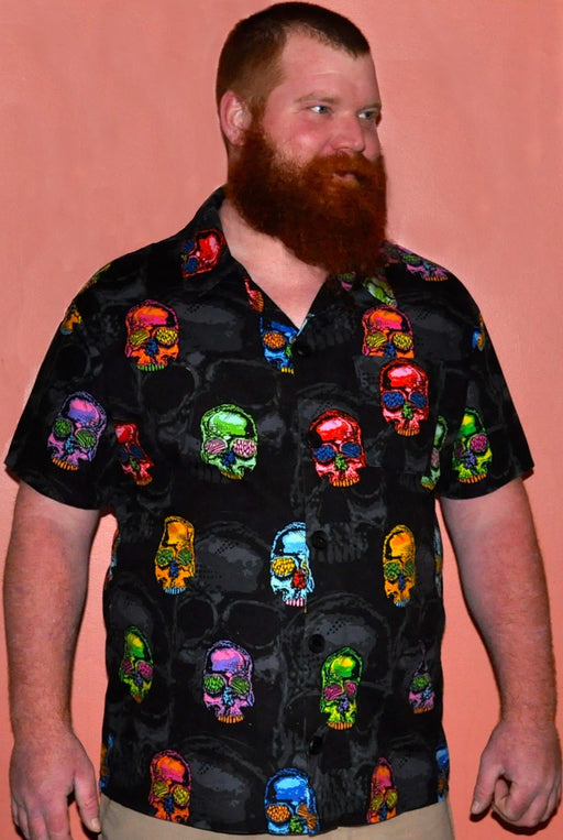 Dia De Los Muertos Skull Shirt - Artfest Ontario - Joe-Feak - Clothing & Accessories