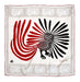 Enchanted Owl Square Scarf (Red) - Artfest Ontario - Inunoo - Square Scarves