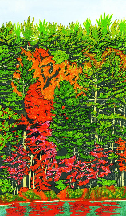 Falls Paintbrush - Artfest Ontario - Inspirational Artistry Steve Rose Artist - Paintings -Artwork - Sculpture