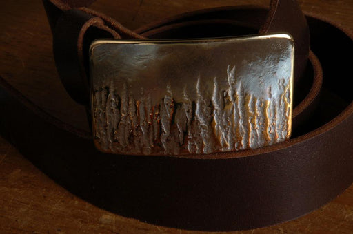 Fireman Belt Buckle - Artfest Ontario - Iron Art - Clothing & Accessories