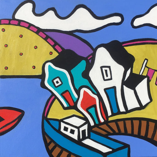Fishing Village NFLD - Artfest Ontario - Jill Scott - Paintings