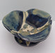 Folded Stoneware Berrybowl Set in Sky Blue and Green - Artfest Ontario - Jackie Warmelink Potter - Pottery