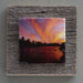 Follow The Sunset - On Barn Board 0149 - Artfest Ontario - Art On Stone - Photography