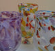 Footed Glass Tumblers - Multi Coloured - Artfest Ontario - Lukian Glass Studios - Glass Work
