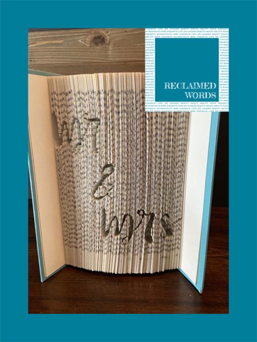 For the Special Couple Book - Artfest Ontario - Reclaimed Words -