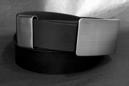 Gentlemen's Set ~ Silver Belt Buckle, Keeper and; Belt - Artfest Ontario - Iron Art - Clothing & Accessories