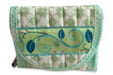 Green Everyday Pocket Wallet - Artfest Ontario - EMA Design Treasures - Quilted Products