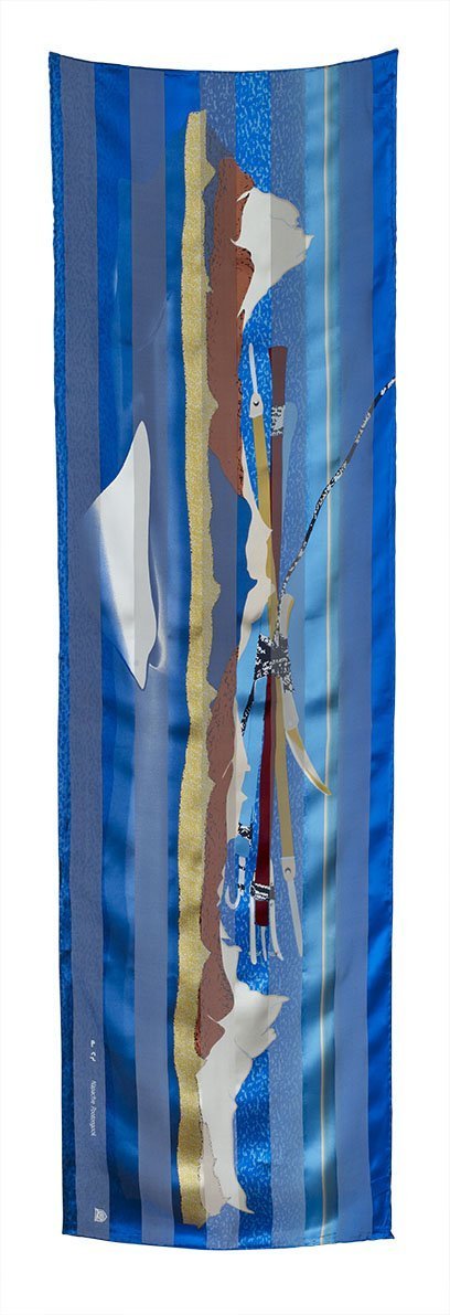 Ice Float Infinity Scarf (Blue Heaven) - Artfest Ontario - Inunoo - Infinity Scarves