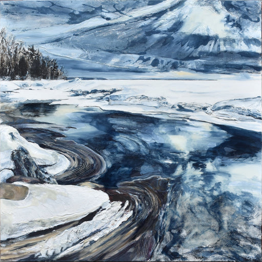 Icescape IX, 2019 - Artfest Ontario - Celina Melo - Paintings, Artwork & Sculpture