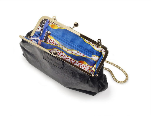 Inunoo Leather Handbag (Blue) - Artfest Ontario - Inunoo - Leather Handbags