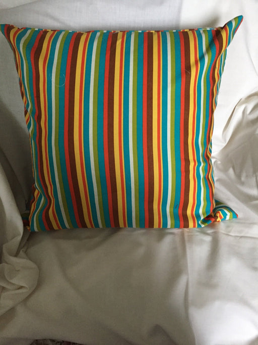 Jazzy Stripes Home Decor Pillow - Artfest Ontario - Julie's Home Decor - Home Decor