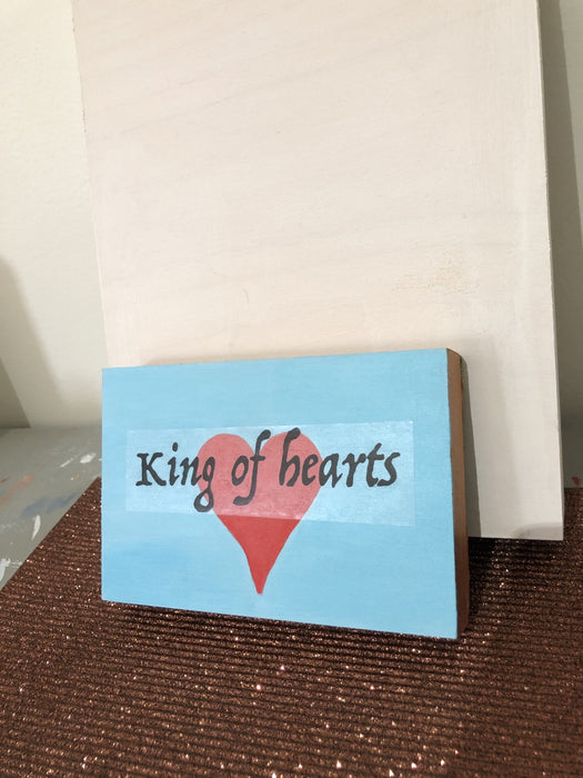 King of Hearts - Artfest Ontario - Anne Sarac - Paintings -Artwork - Sculpture
