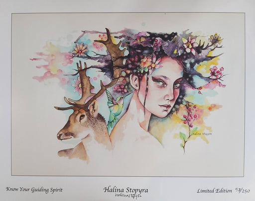 Know your Guiding Spirit - Artfest Ontario - Halina Stopyra - Paintings, Artwork & Sculpture