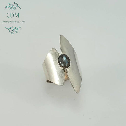 Labradorite Ring -JDM Jewelry Designs by Mikki - Artfest Ontario - JDM - Jewelry Designs by Mikki - Jewelry & Accessories