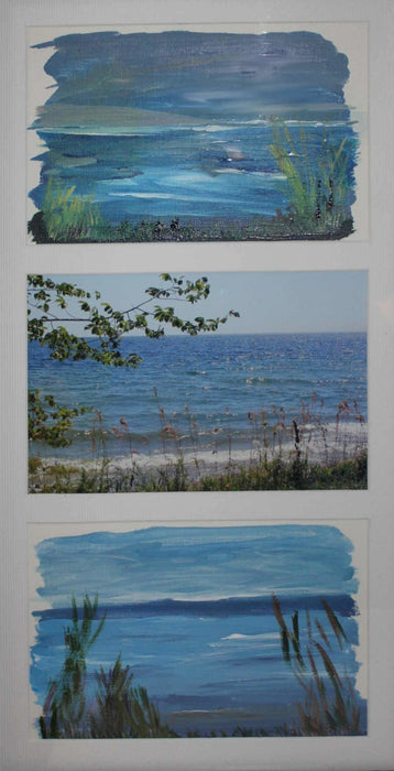 Lake Ontario - Artfest Ontario - Sew Fancy Paints -