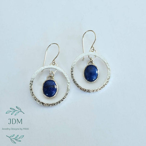 Lapis Lazuli Earrings - Artfest Ontario - JDM - Jewelry Designs by Mikki - Jewelry & Accessories