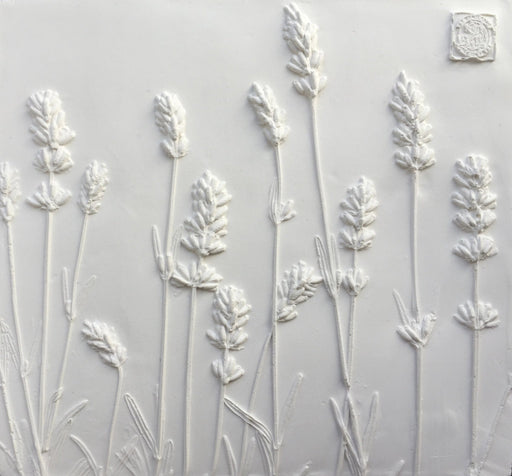 Lavender Square Botanical Cast - Artfest Ontario - Botanical Art By Diane - Botanical Casts