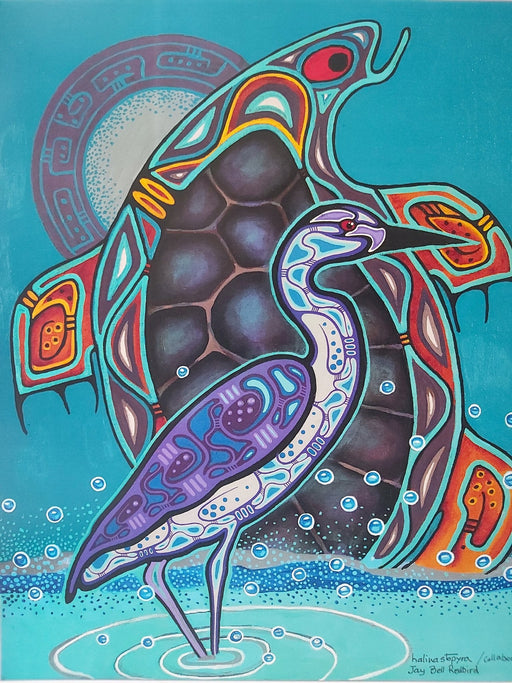 Leaders of a Turtle Island - Artfest Ontario - Halina Stopyra - Paintings, Artwork & Sculpture