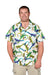 Leapin' Lizards Pattern - Black or White - Hawaiian Shirt - Artfest Ontario - Joe-Feak - Clothing & Accessories