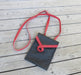 Loop, tall- black with red loop - Artfest Ontario - Arrowsmith Leather - Clothing & Accessories