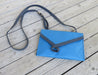 Loop, wide – bright blue with deep blue loop - Artfest Ontario - Arrowsmith Leather - Clothing & Accessories