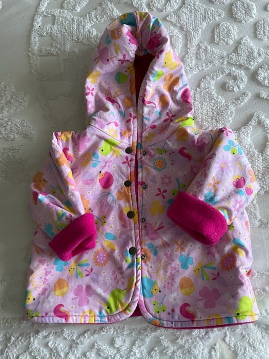 Lucky Reversible Polar Fleece Jacket - Artfest Ontario - Muffin Mouse Creations - Clothing & Accessories