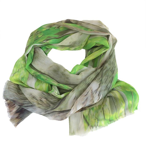 Magwood Beech Wrap - Artfest Ontario - Water Wood Style - Silk Georgette Shoulder Wrap