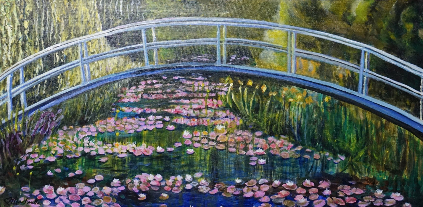 Monet’s Garden - Artfest Ontario - Art & Soul by Carmen Martorella - Paintings