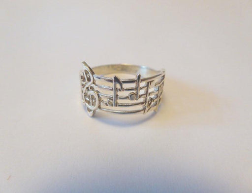 Music Maestro Sterling Silver Ring - Artfest Ontario - Delicate Touch Jewellery - Fine Jewellery