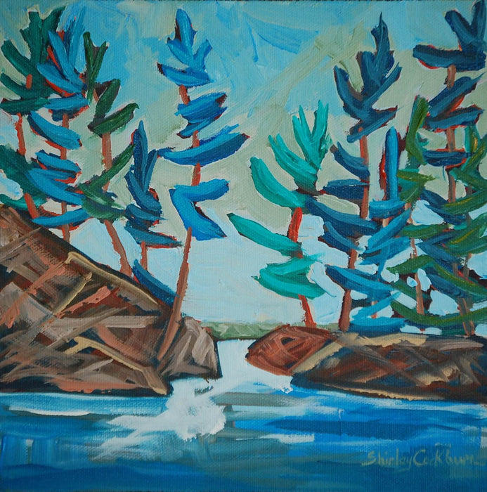 Northern Path 1236-1-21 - Artfest Ontario - Cockburnstudio - Paintings