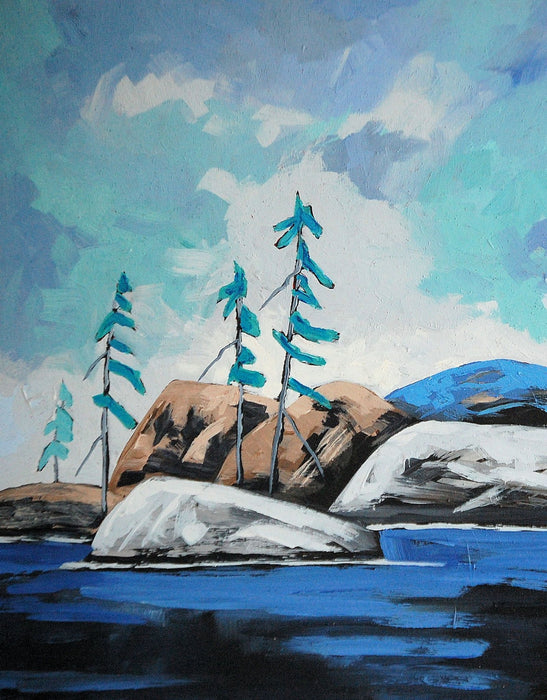Northern Solitude 1197-1-21 - Artfest Ontario - Cockburnstudio - Paintings