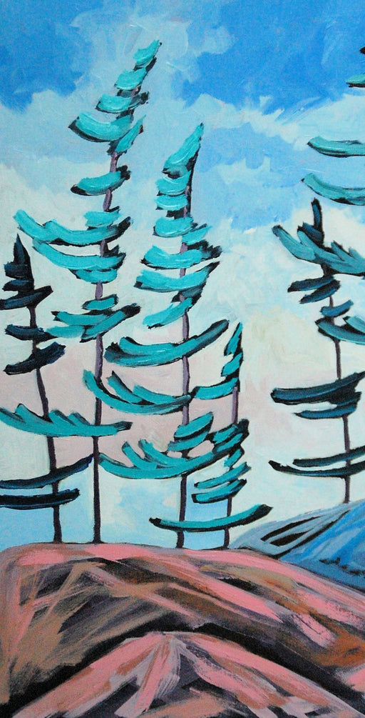 Northern Treeline 1211-2-21 - Artfest Ontario - Cockburnstudio - Paintings