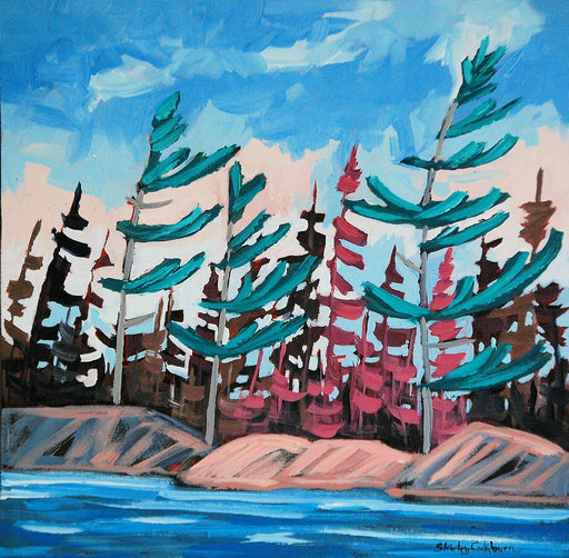 Northern Treeline 1212-1-21 - Artfest Ontario - Cockburnstudio - Paintings