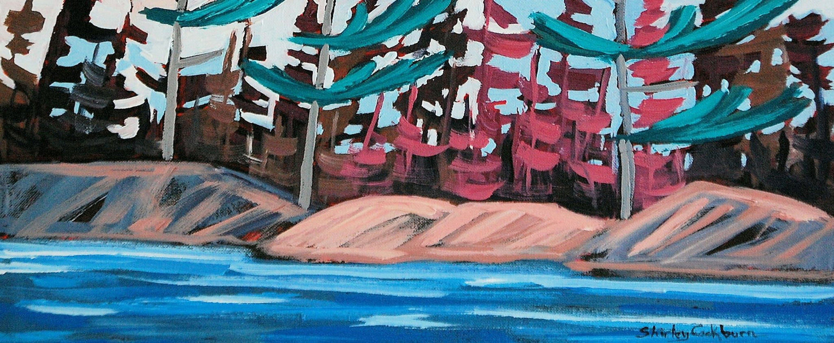 Northern Treeline 1212-1-21 - Artfest Ontario - Cockburnstudio - Paintings