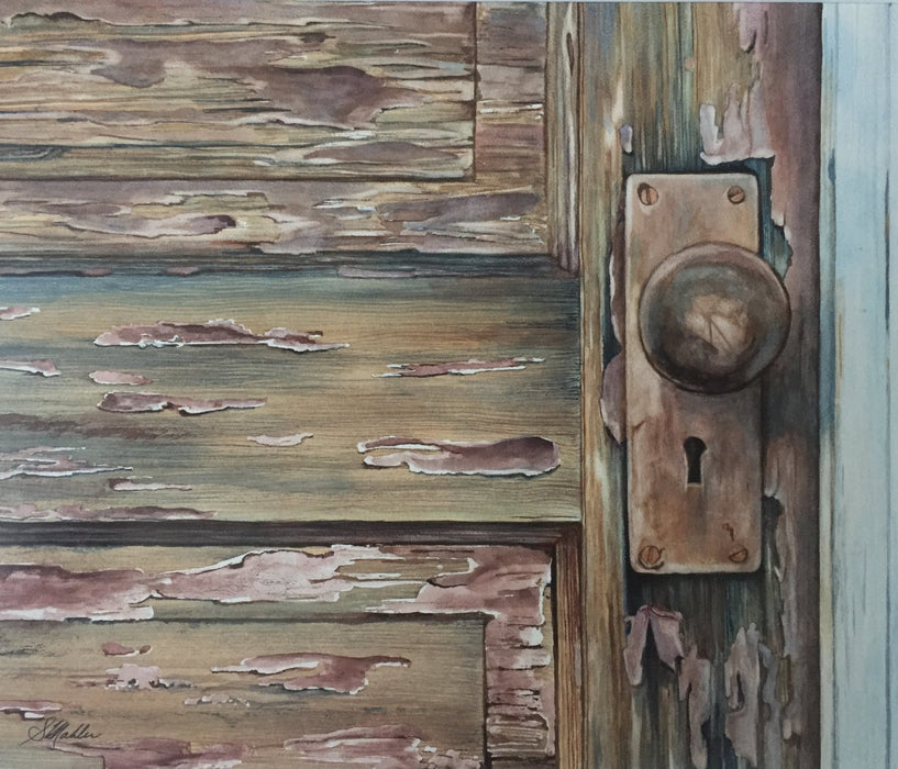 Old Door - Artfest Ontario - Sylvie Mahler - Paintings