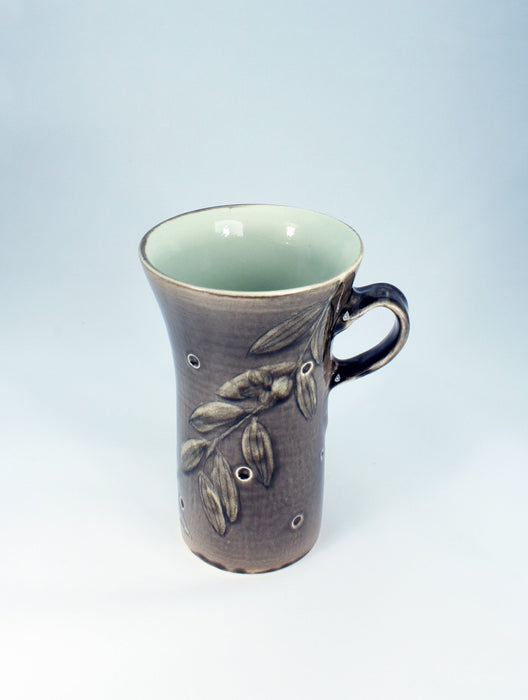 On The Go Enviro Mug - Artfest Ontario - One Rock Pottery - Mugs