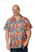 Parrot Rainbow Pattern Hawaiian Shirt - Artfest Ontario - Joe-Feak - Clothing & Accessories
