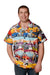 Phil's Drive-In Retro Pattern - Hawaiian Shirt - Artfest Ontario - Joe-Feak - Clothing & Accessories
