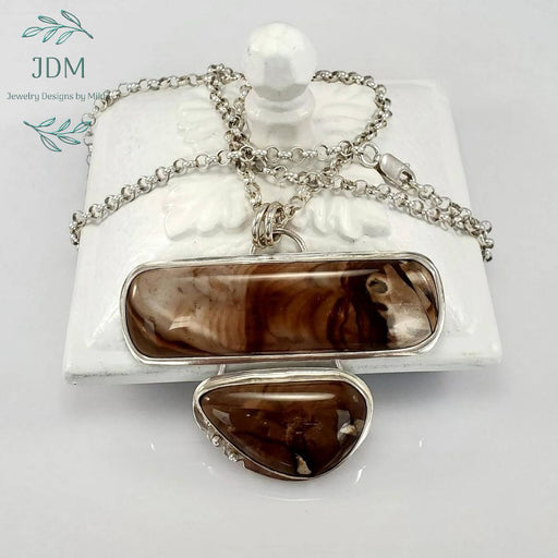 Picture Jasper Necklace - JDM Jewelry Designs by Mikki - Artfest Ontario - JDM - Jewelry Designs by Mikki - Jewelry & Accessories