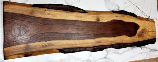 Pretty Solid- A Live Edge Black Walnut Grazing Board - Artfest Ontario - Live Edged Woodcraft - woodwork
