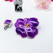 Purple Pansy Necklace - Artfest Ontario - Studio Degas - Jewelry & Accessories