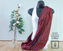 RED AND BLACK PLAID SCARF - Artfest Ontario - Les créations Fol-Artists - Clothing & Accessories