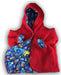 Red Big Trucks Polar Fleece Reversible Jacket - Artfest Ontario - Muffin Mouse Creations - Clothing & Accessories