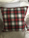 Red Tartan Home Decor Pillow - Artfest Ontario - Julie's Home Decor - Home Decor