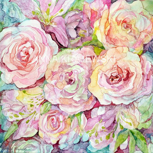 Rose Bouquet - Artfest Ontario - Anna Krajewski - Paintings